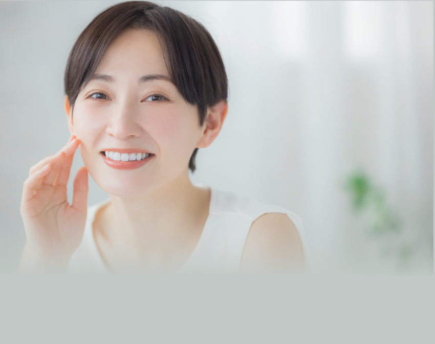 内側から輝く美しさ