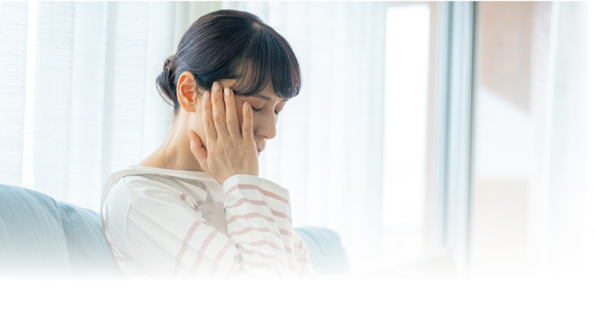 年齢による変化を感じる女性